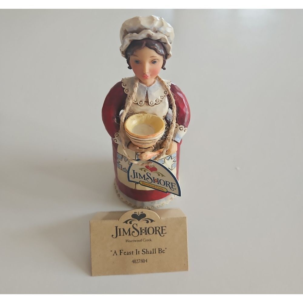 "A Feast It Shall Be" is a Jim Shore Heartwood Creek Figurine